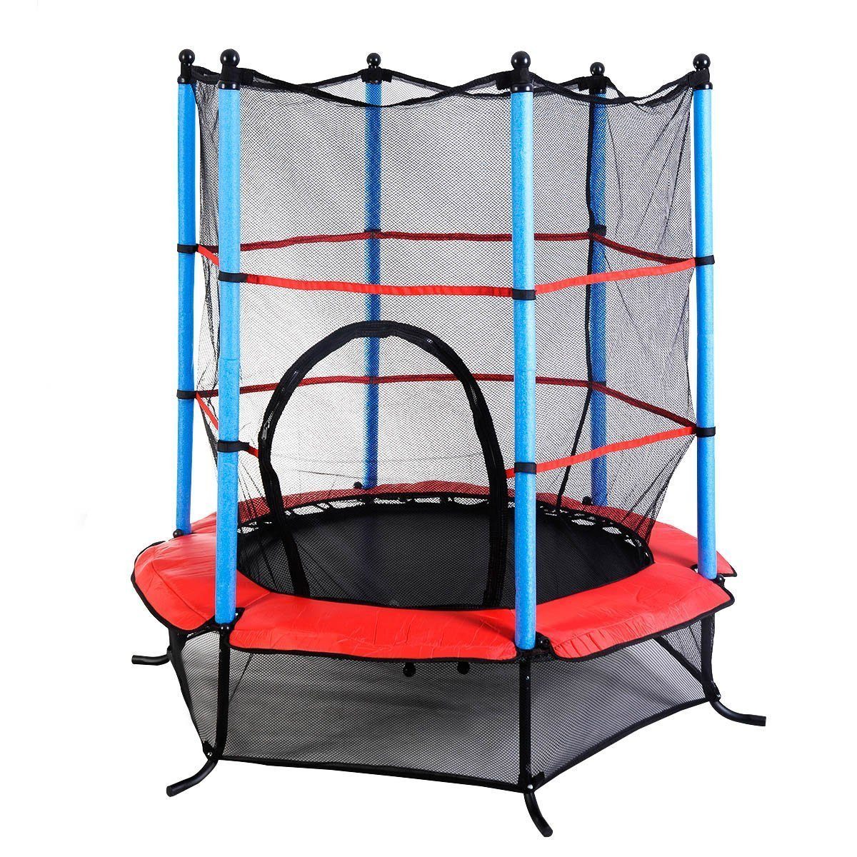 giantex-exercise-55-inch-round-kids-jumping-trampoline