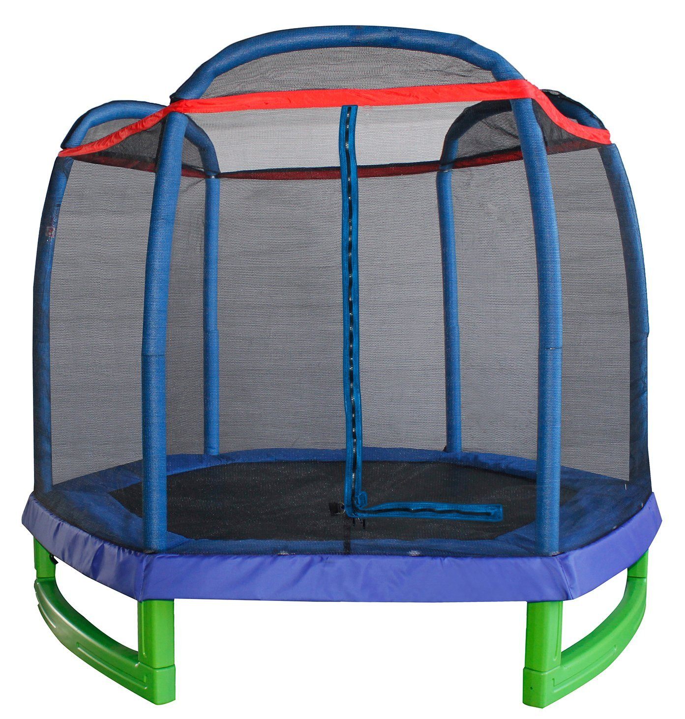 merax-7-foot-kids-trampoline-and-enclosure-set